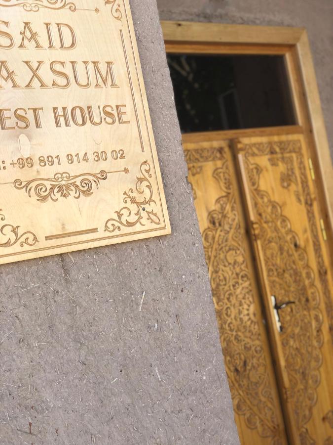 Said-Maxsum Hotel Khiva Bagian luar foto