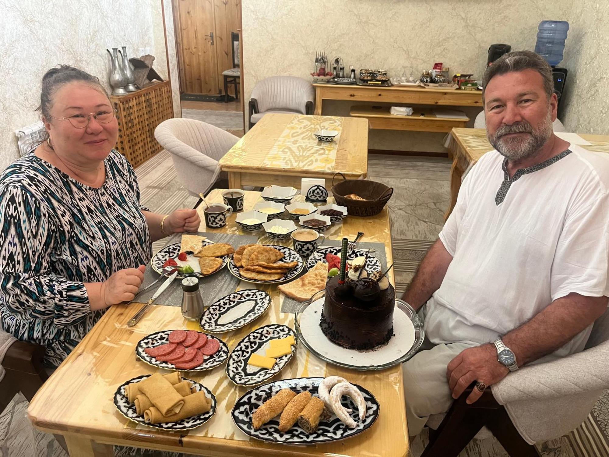 Said-Maxsum Hotel Khiva Bagian luar foto